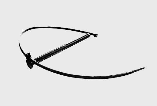 Kunststoffnagel-Kabelbinder KNK – Befestigung für Fußbodenheizung von Winkler Technik